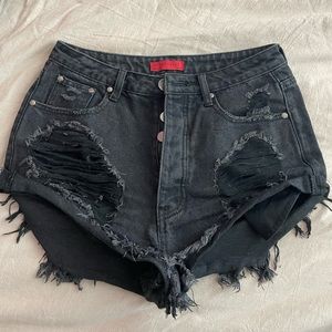 signature 8 denim shorts